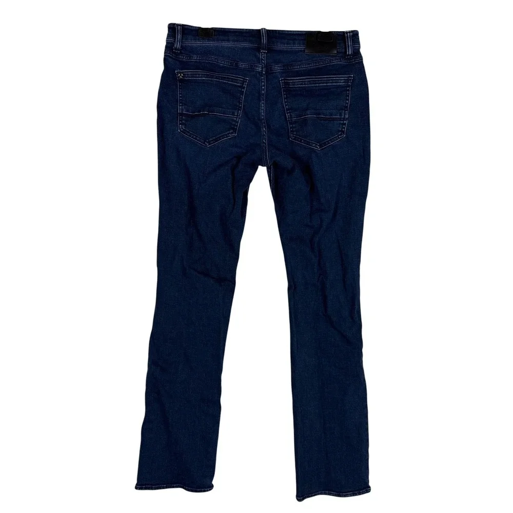 Outpost‎ Makers Jeans Mens 32x34 Blue Dark Wash Regular Straight Stretch Denim